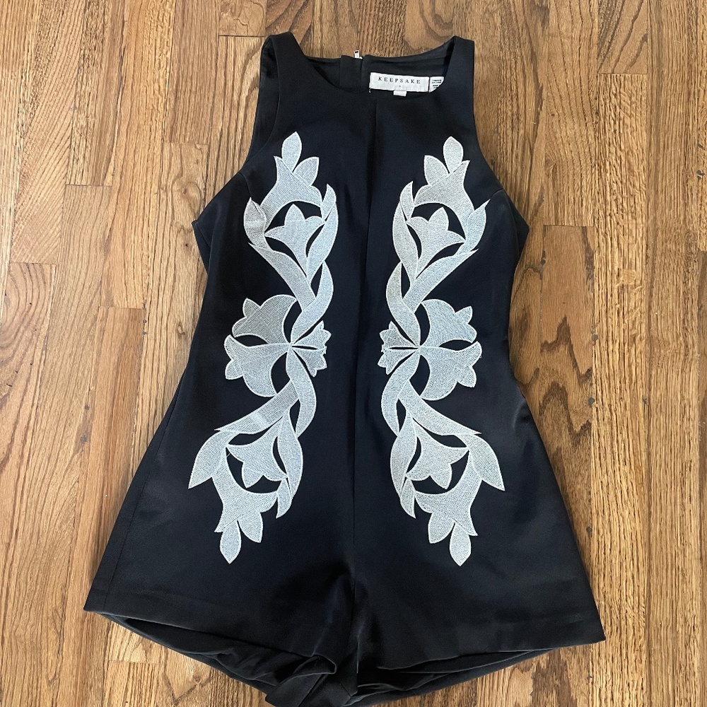 Keepsake Embroidered Romper